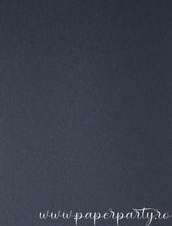 Carton Color mat Albastru navy cu striatii 215g - A4