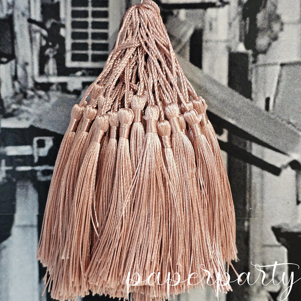 ciucuri decorativi de matase Roz trandafiriu roz vintage old rose gold