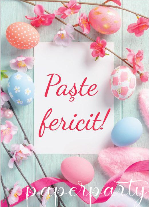 felicitare de paste