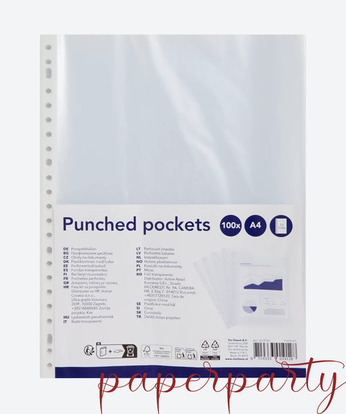 Folii protectie documente transparente A4