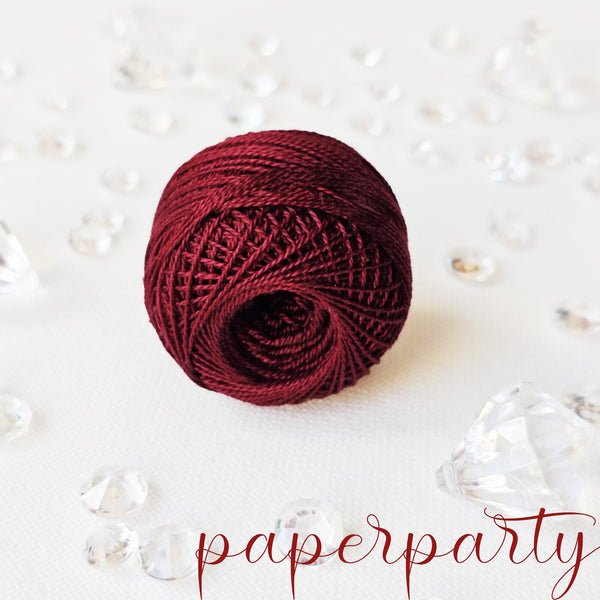 ghem bumbac burgundy 10g