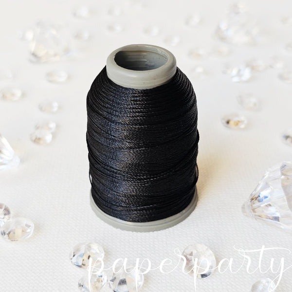 snur lurex negru 20g