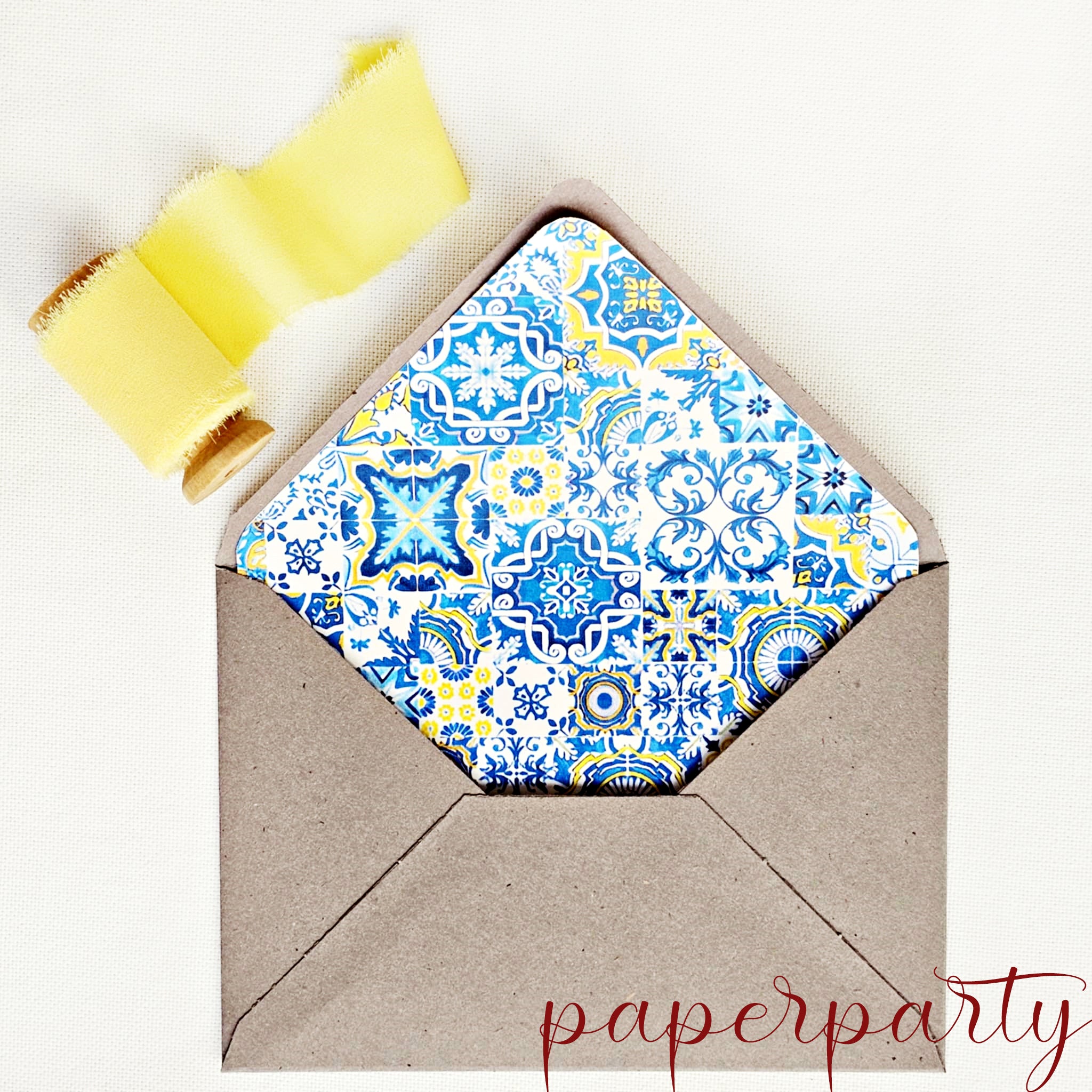 plic craft cenusiu cu interior italian sicilian Mediterranean Pattern lamai