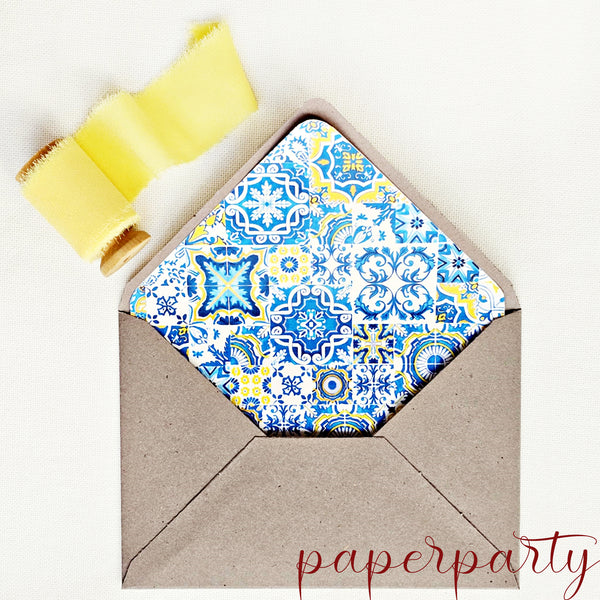 plic craft cenusiu cu interior italian sicilian Mediterranean Pattern lamai