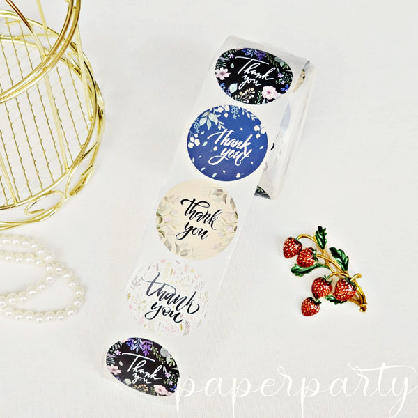 Stickere Thank you - Day&Night - 38mm