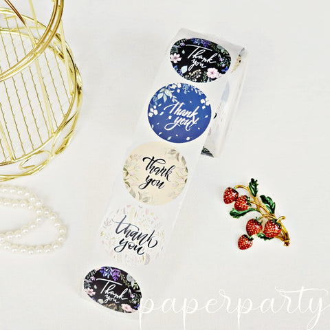 Stickere Thank you - Day&Night - 38mm
